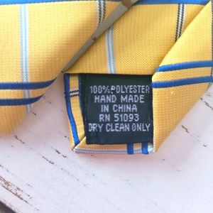 Stafford Yellow Tie